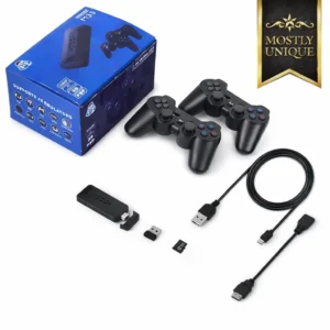 m33 wireless gamepad with 30,000+ games | 4k retro console | mario, gta, god of war & more