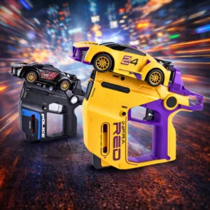 infrared rc battle racing car set with 4 hit knockout system | 2 player shooting racing game