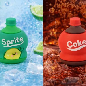 kawaii coke & sprite mini sharpener – cute soft drink bottle pencil sharpener for kids & students