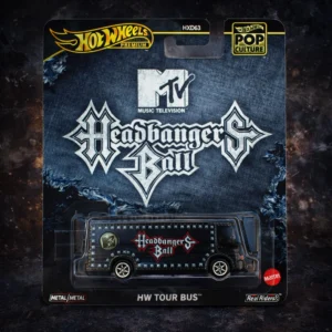hot wheels premium mtv headbangers ball hw tour bus – pop culture die cast collectible