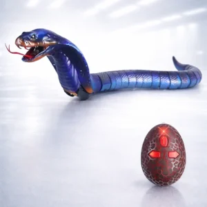 rechargeable rc cobra snake toy | remote control realistic snake prank toy
