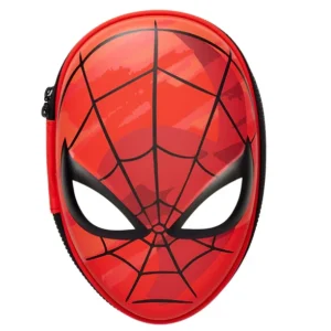 3d spider man pencil pouch – hard shell superhero stationery case for kids